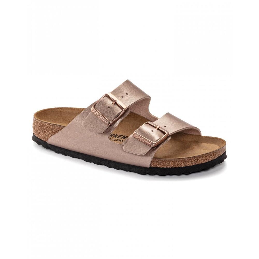 Klapki damskie Birkenstock Arizona Bf Copper