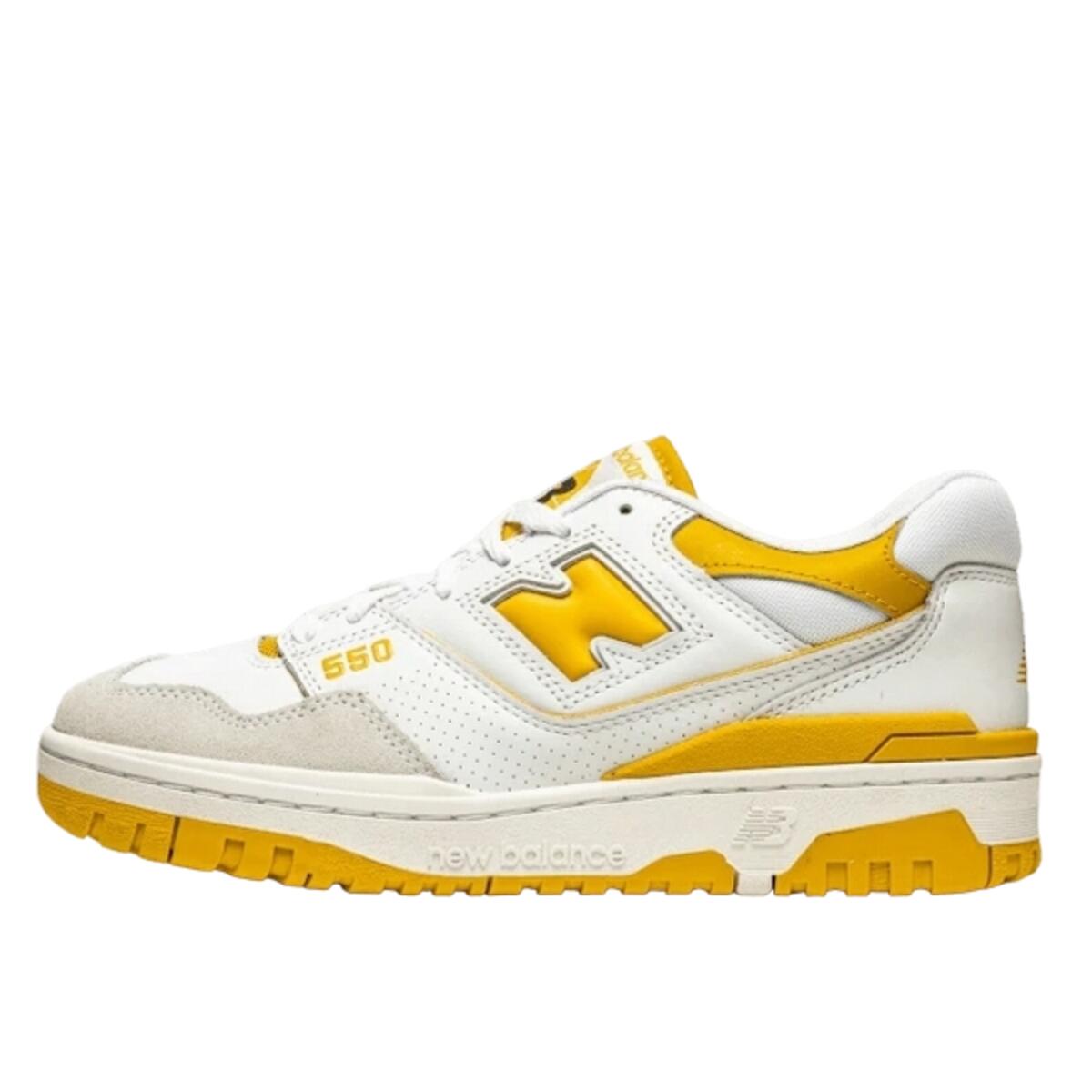 Buty do chodzenia dla dorosłych New Balance 550 Sea Salt Varsity Gold
