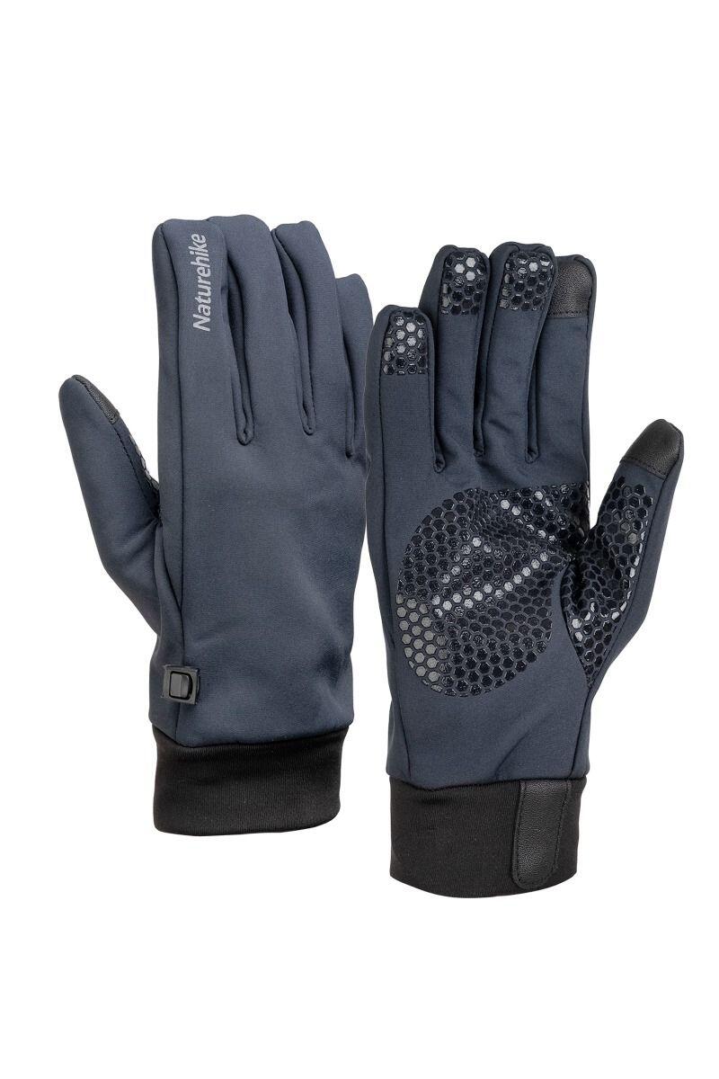 Rękawice Naturehike Softshell NH19S005-T-BLUE M