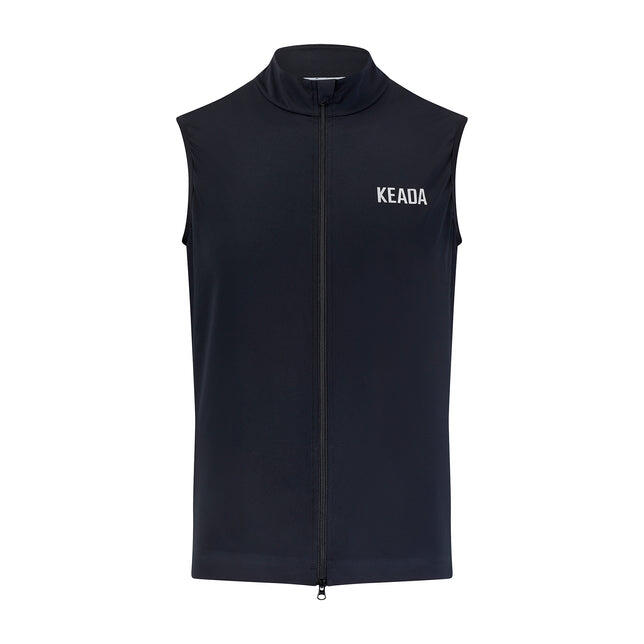 Męski Gilet Kolarski – Czarny