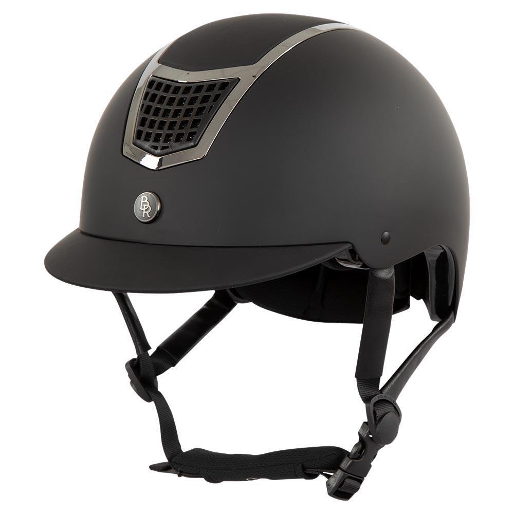 Standardowy kask jeździecki z daszkiem BR Equitation Lambda Painted