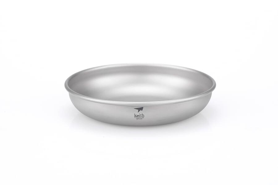 KEITH Talerz tytanowy TITANIUM PLATE 250 ml