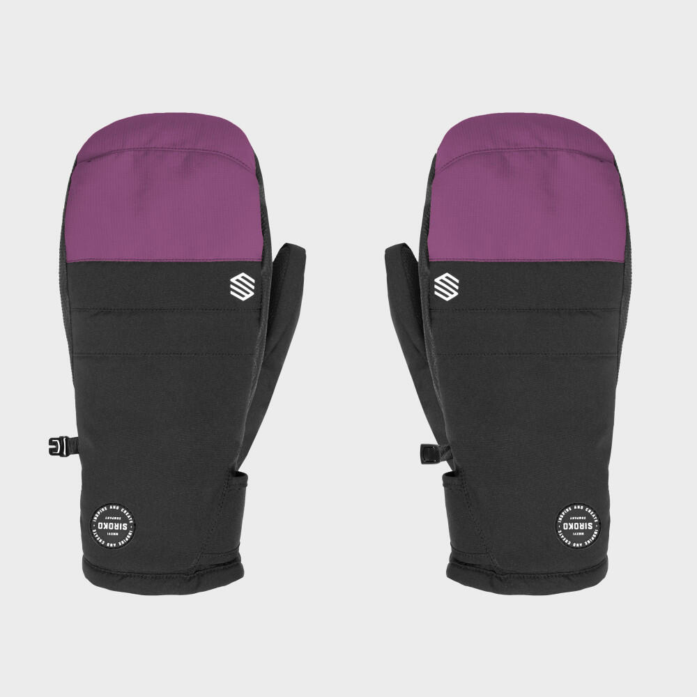 Rękawice do sportów zimowych unisex SIROKO Pitztal Grape