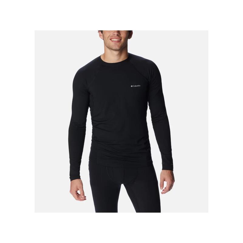 Koszulka z długim rękawem Męska Columbia Midweight Stretch Czarny