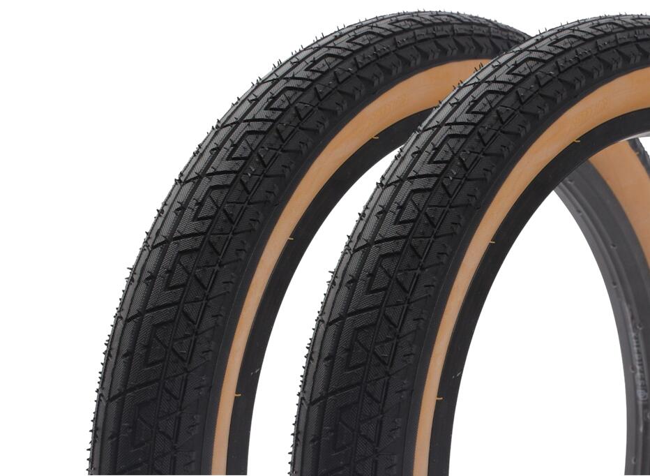 Zestaw opon BMX UNITED gum 20 cali x 2,25 cala