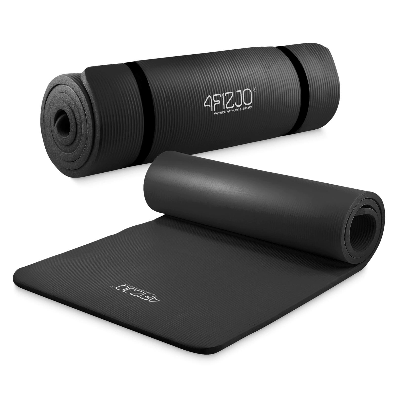 Mata do ćwiczeń fitness 4FIZJO NBR 1 cm