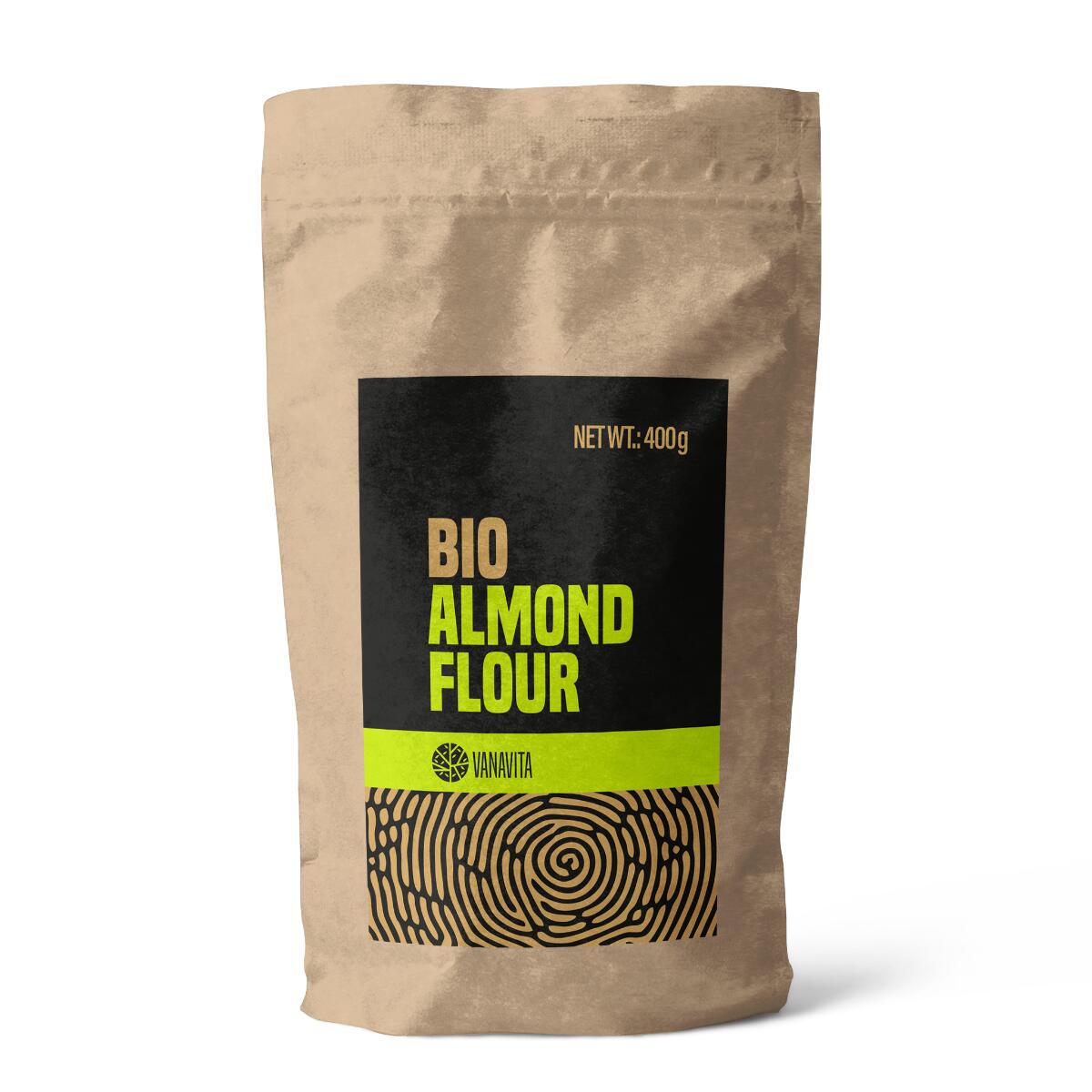 Mąka migdałowa BIO proszek 400 g