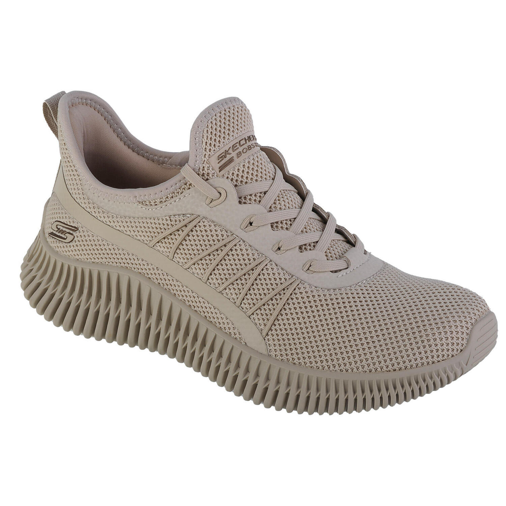 Buty SKECHERS BOBS GEO-NEW AESTHETICS SLIP-INS Beżowy