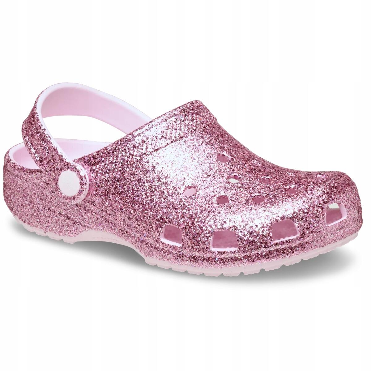 Chodaki Dla Dzieci Crocs Classic Chunky Glitter Clog