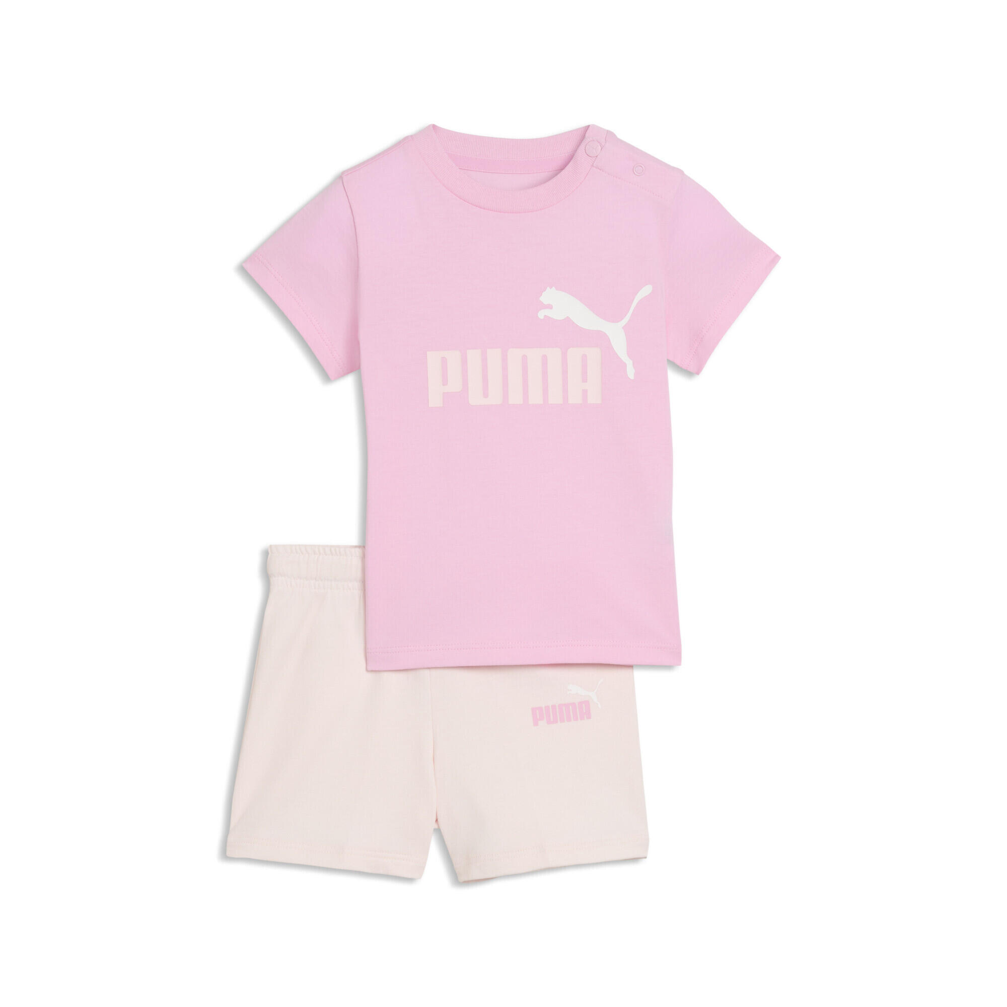 Zestaw dla małych dzieci Minicats Essentials z koszulką i szortami PUMA