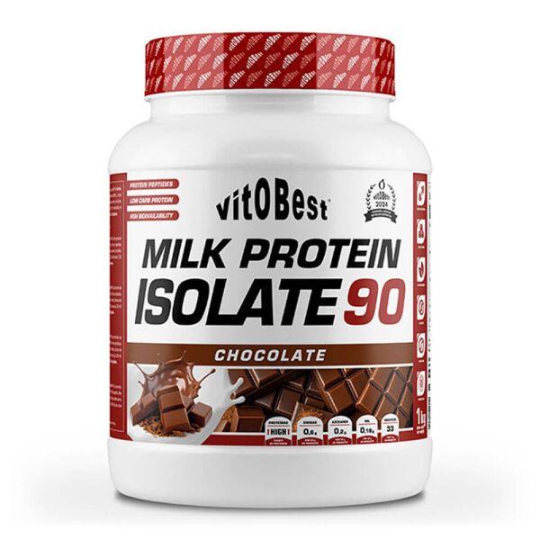 Izolat białka mleka 90 - 1 kg czekoladowy VitoBest