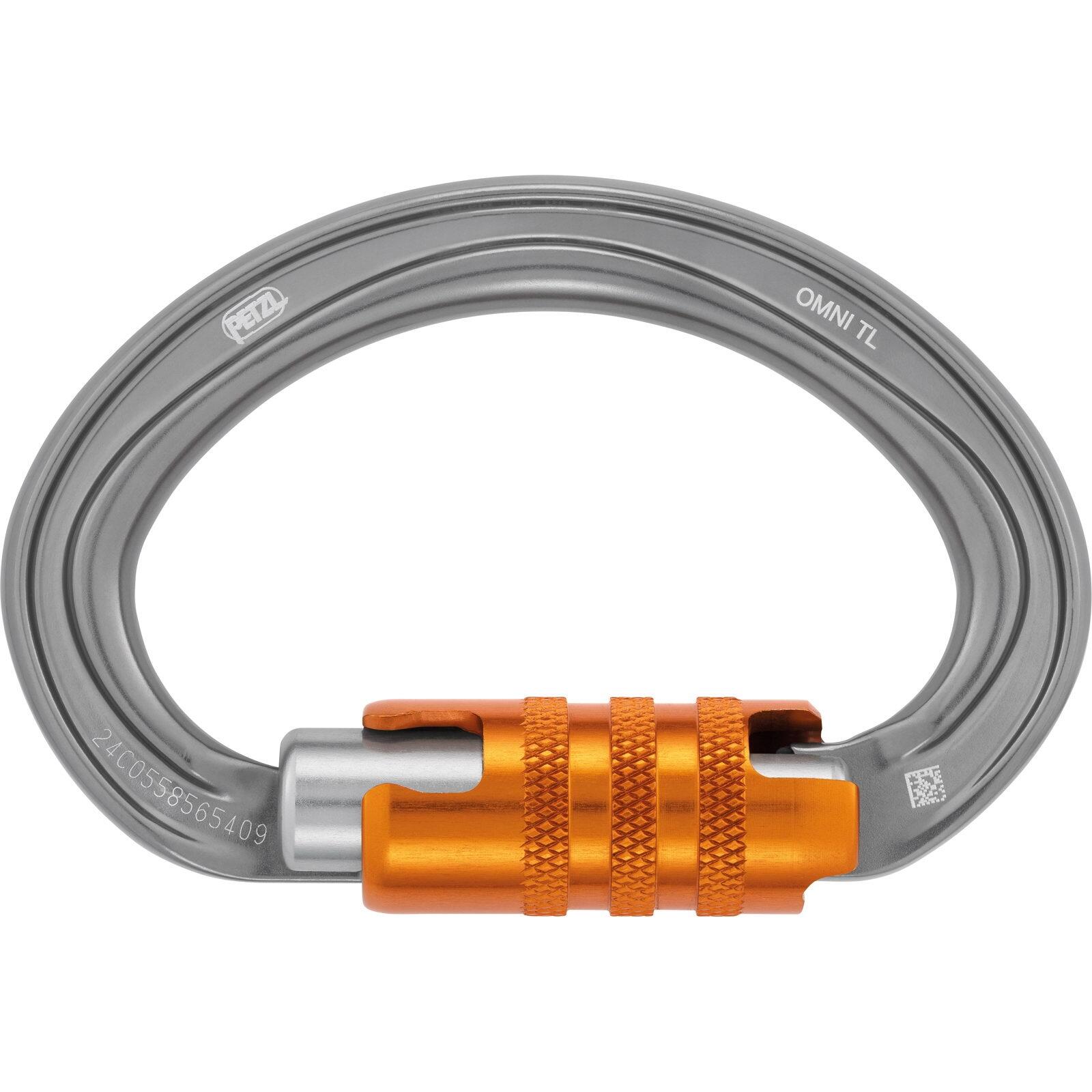 Karabiner D-Form PETZL Omni Triact-Lock