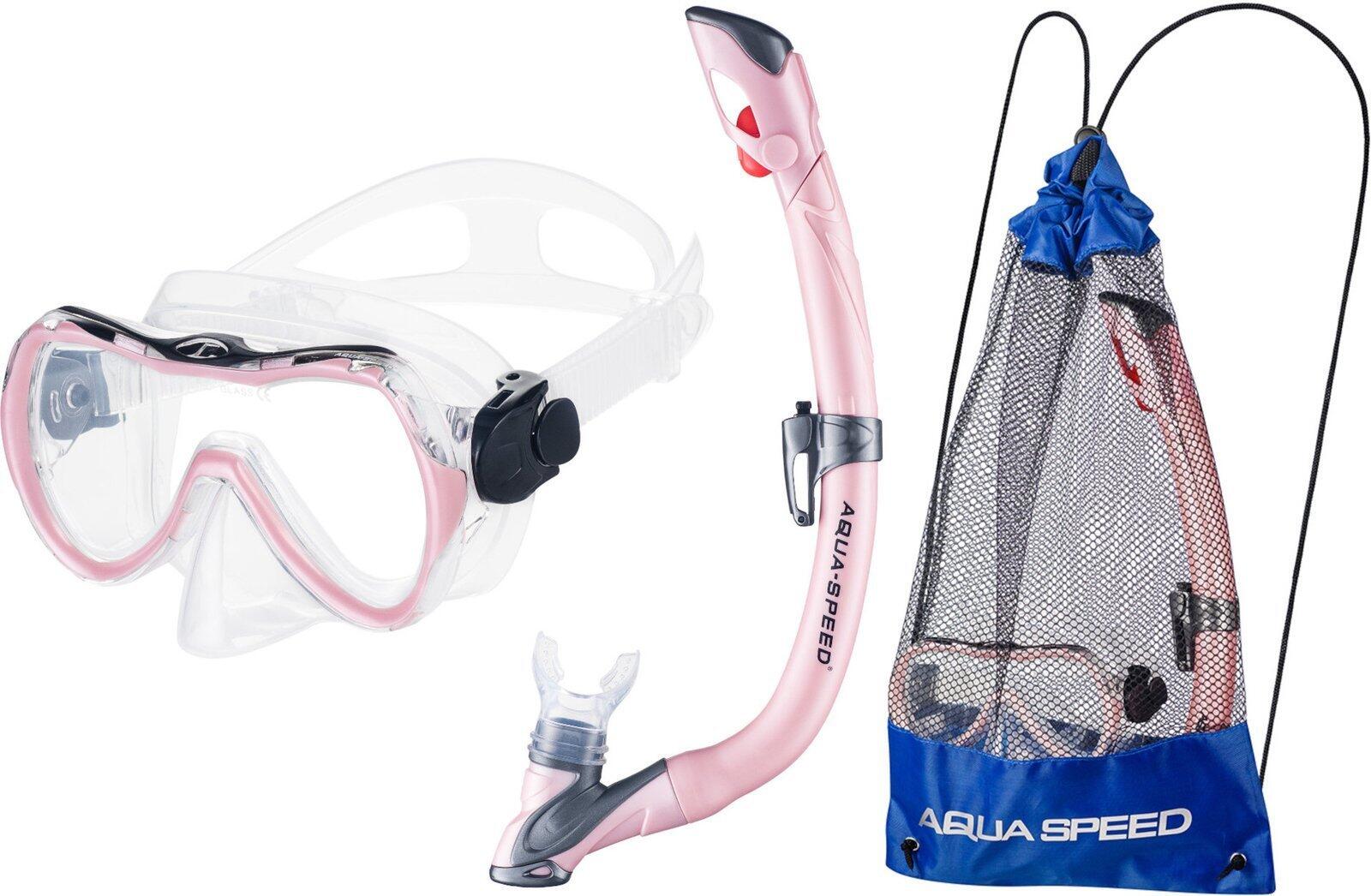 Zestaw do snorkelingu dla dzieci Aqua Speed Enzo Evo + worek