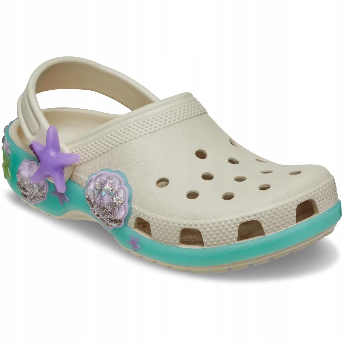 Chodaki Dla Dzieci Crocs Classic Sea Sparkle Shaker Clog