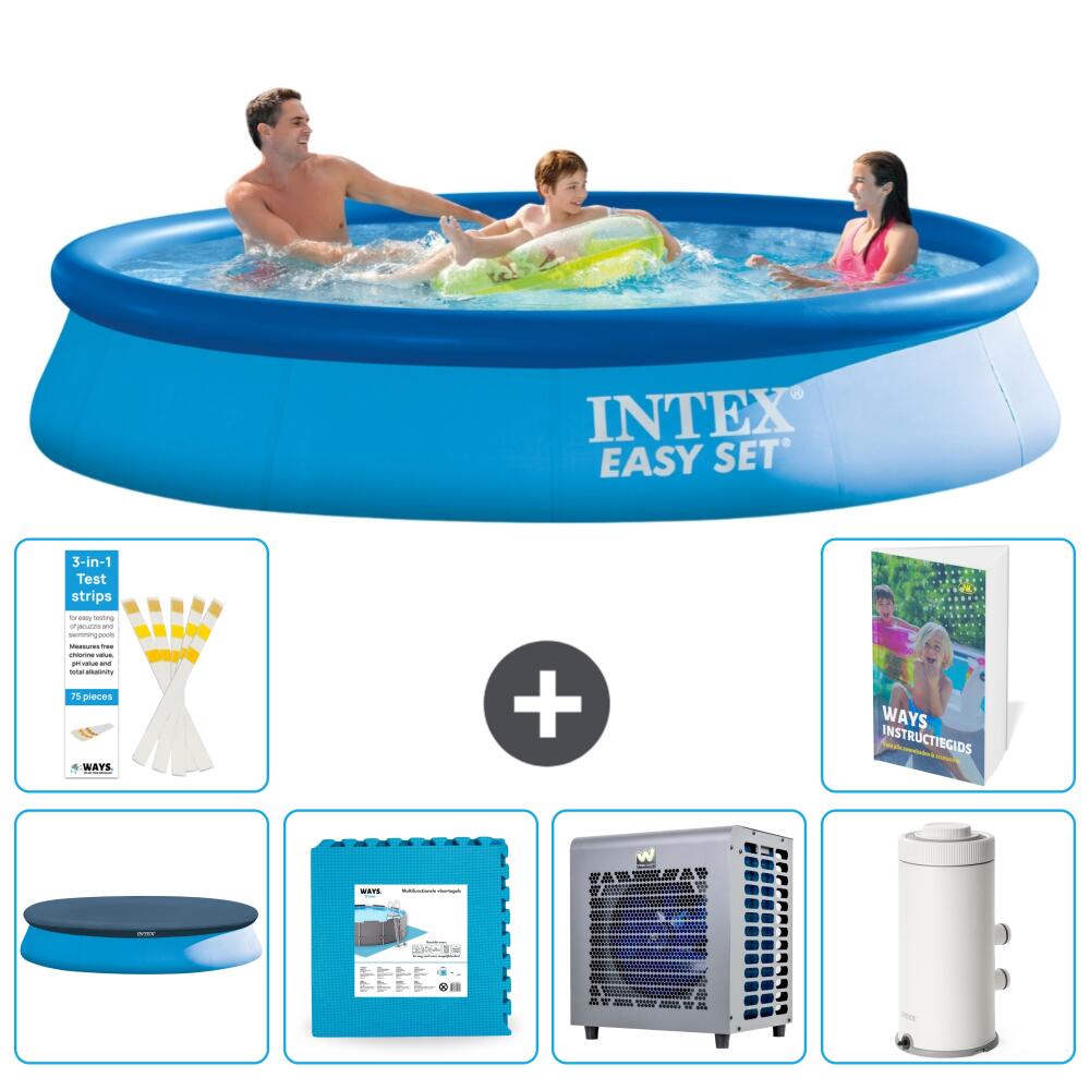 INTEX Basen Easy Set Okrągły - 366x76 cm - 7-częściowy S116
