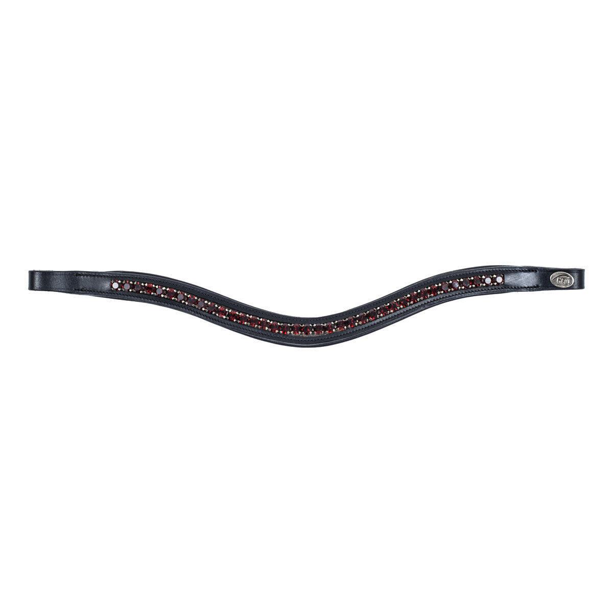 Naczółek dla konia HFI Padded Wave + Kryształki