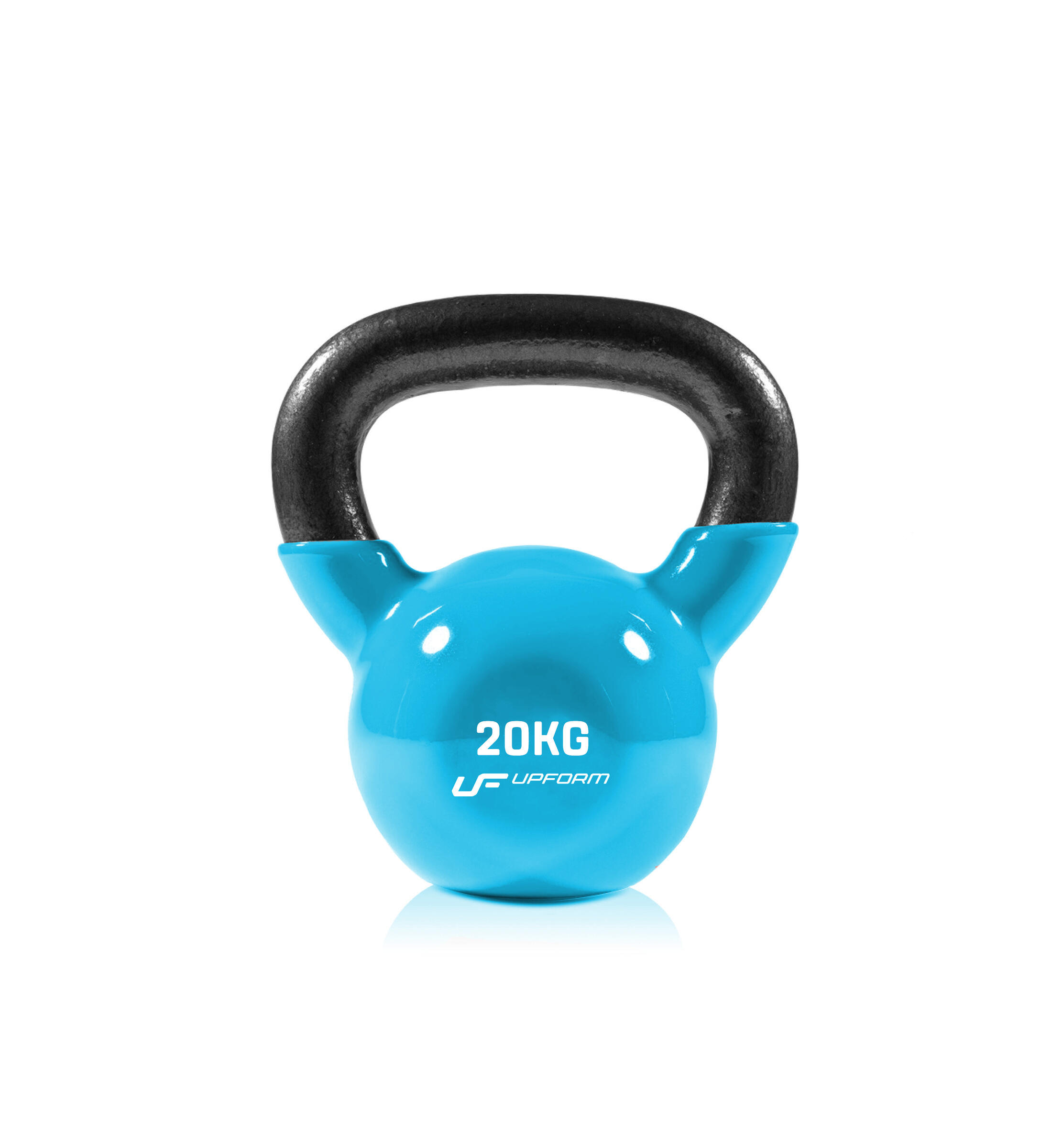 Hantla winylowa żeliwna Kettlebell 20 kg UpForm