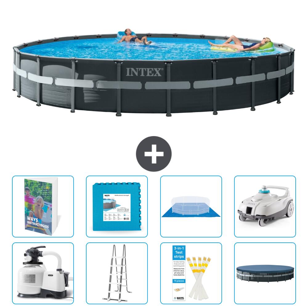 INTEX Basen Ultra XTR Okrągły - 732x132 cm - 9-częściowy S531