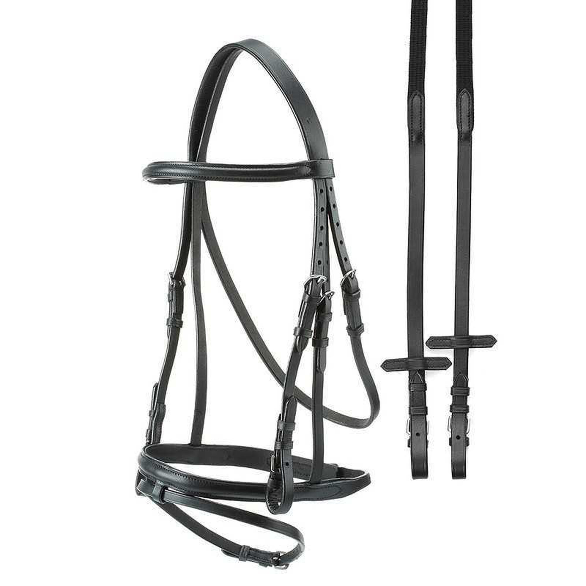 Snaffle bridles econ smooth Tattini (1403833)