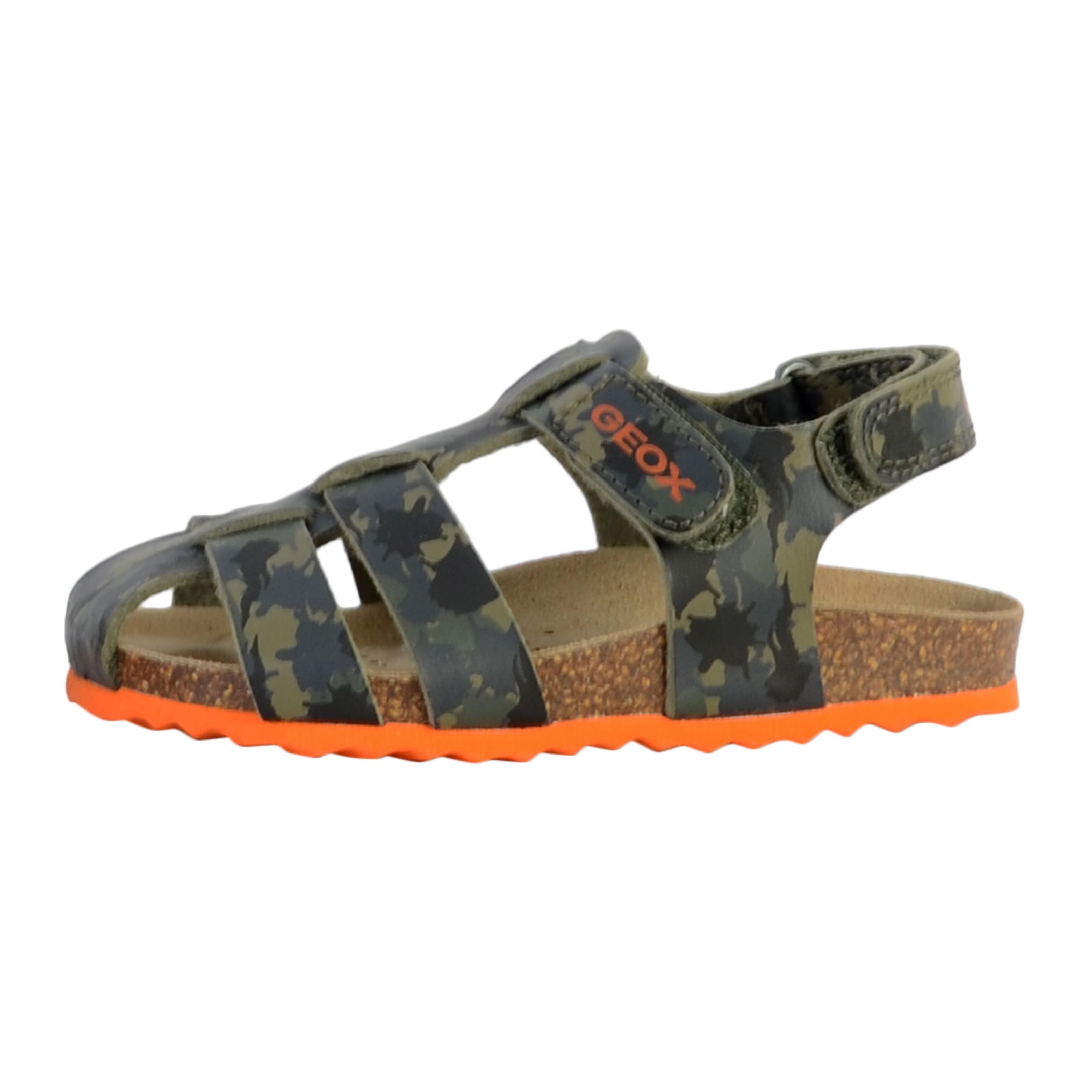Sandały GEOX B SANDAL CHALKI BOY Zielony