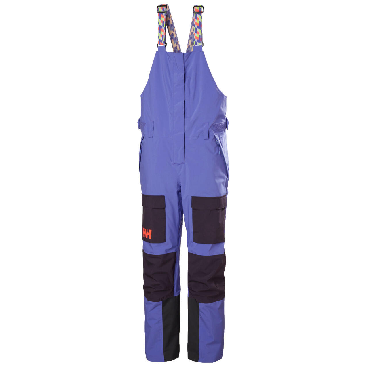 Damskie spodnie narciarskie cargo na szelkach Helly Hansen Switch