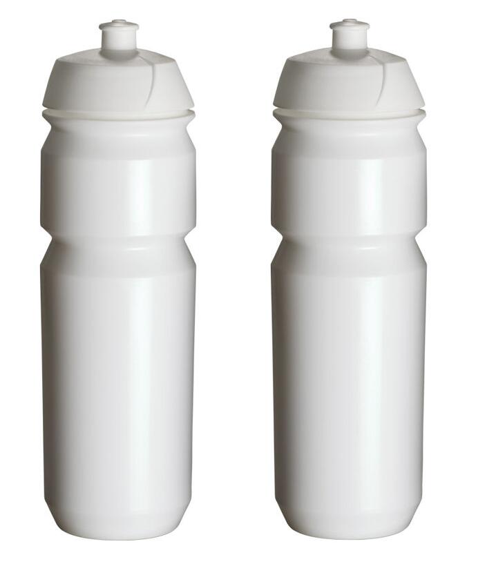2 x bidony – 750 ml – biały bidon
