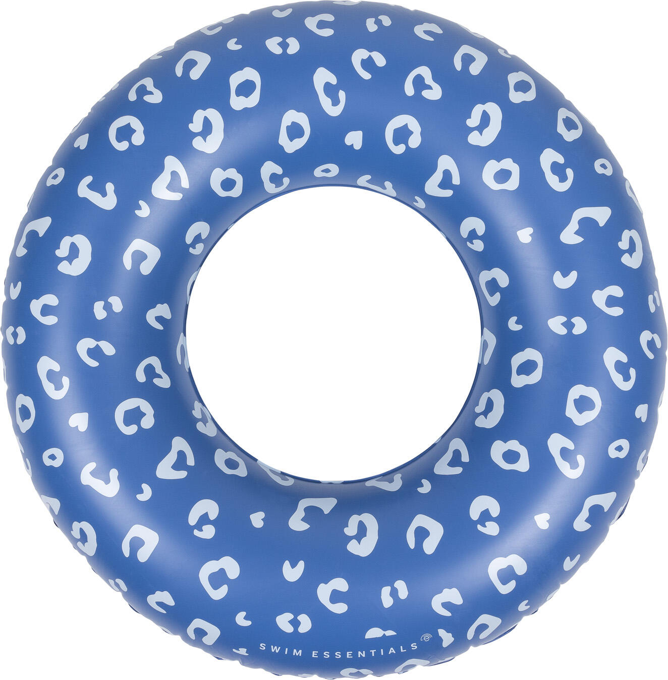 Swim Essentials Swim Ring - Blue - Leopard - Ø 90 Cm