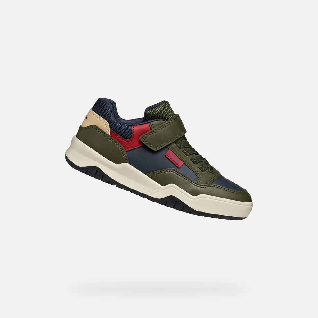 Buty GEOX J PERTH BOY Zielony