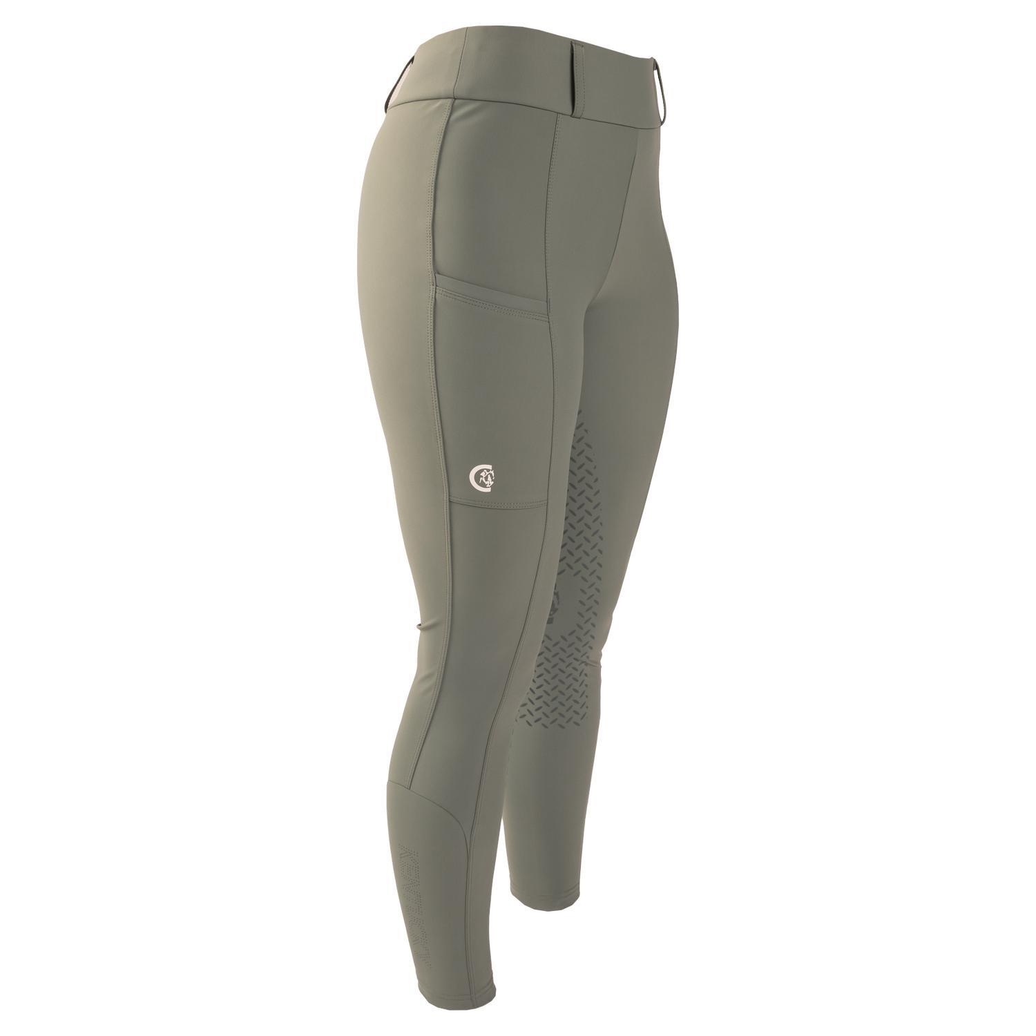Damskie legginsy jeździeckie z pełną przyczepnością Kentucky Horsewear Classic