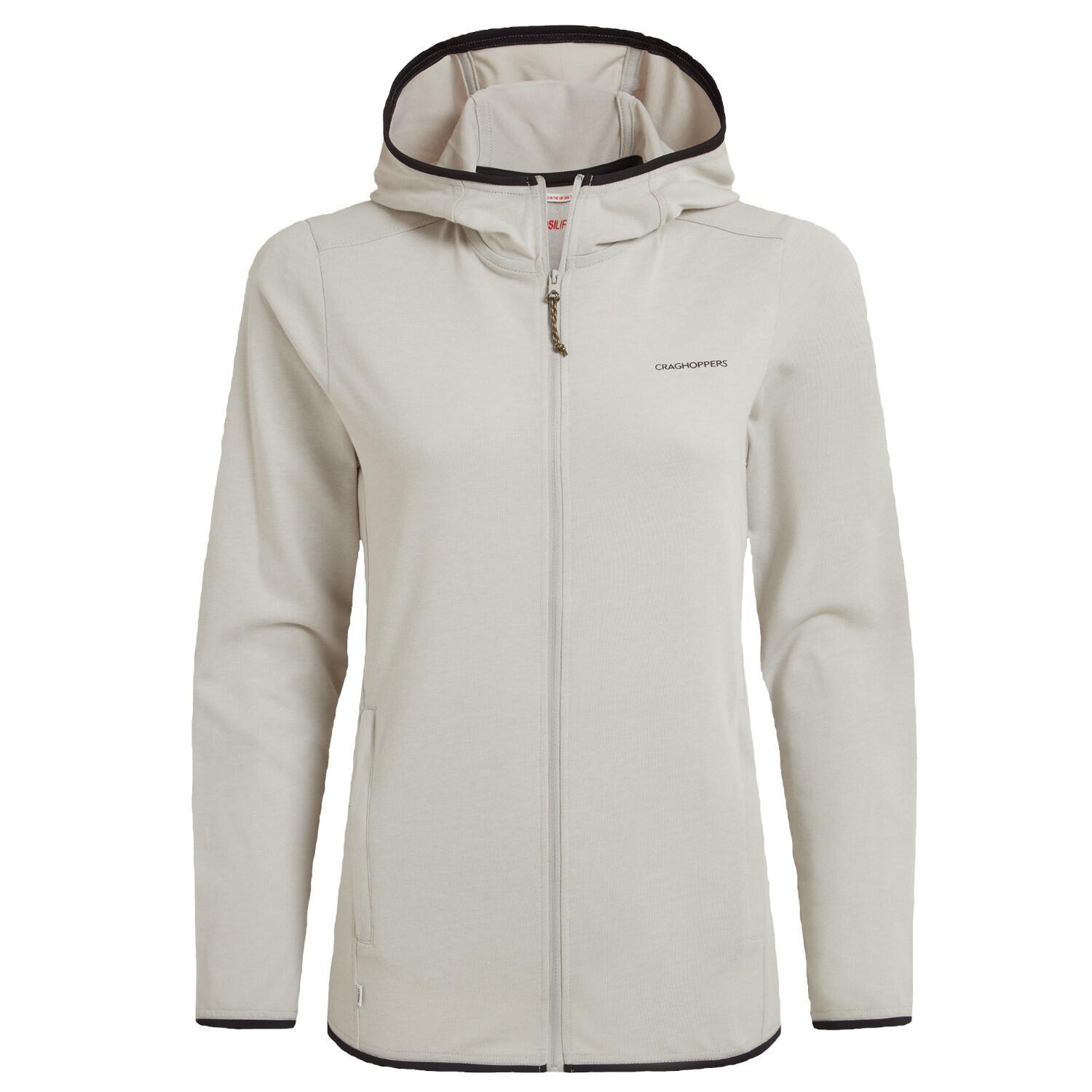 Damska bluza z kapturem full zip Craghoppers NosiLife Afia