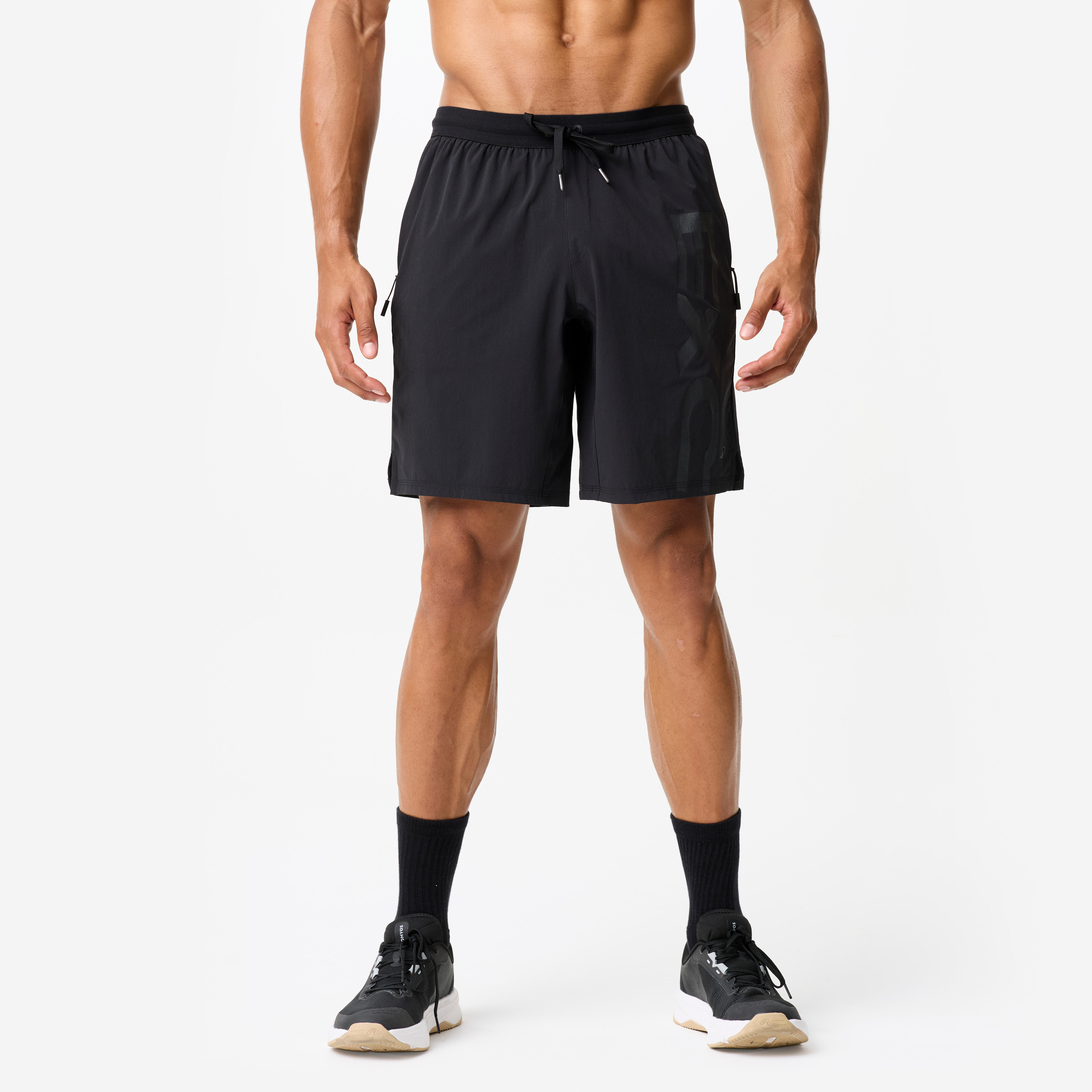 Spodenki fitness męskie Domyos 23 cm