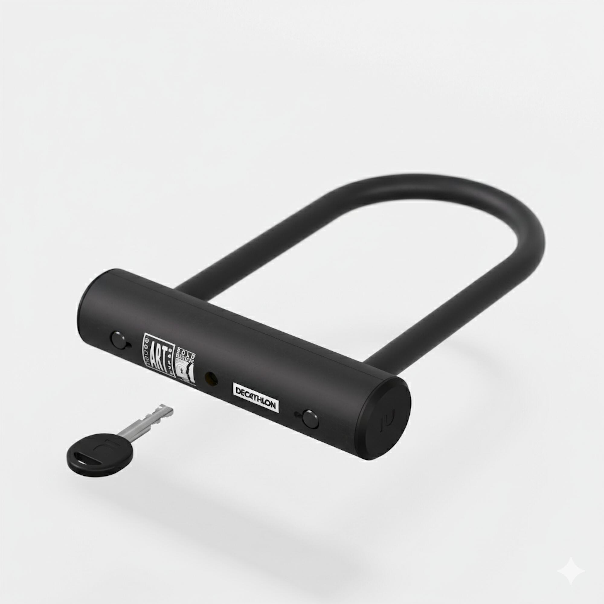 Zapięcie rowerowe Decathlon U-lock D 900 M ART2