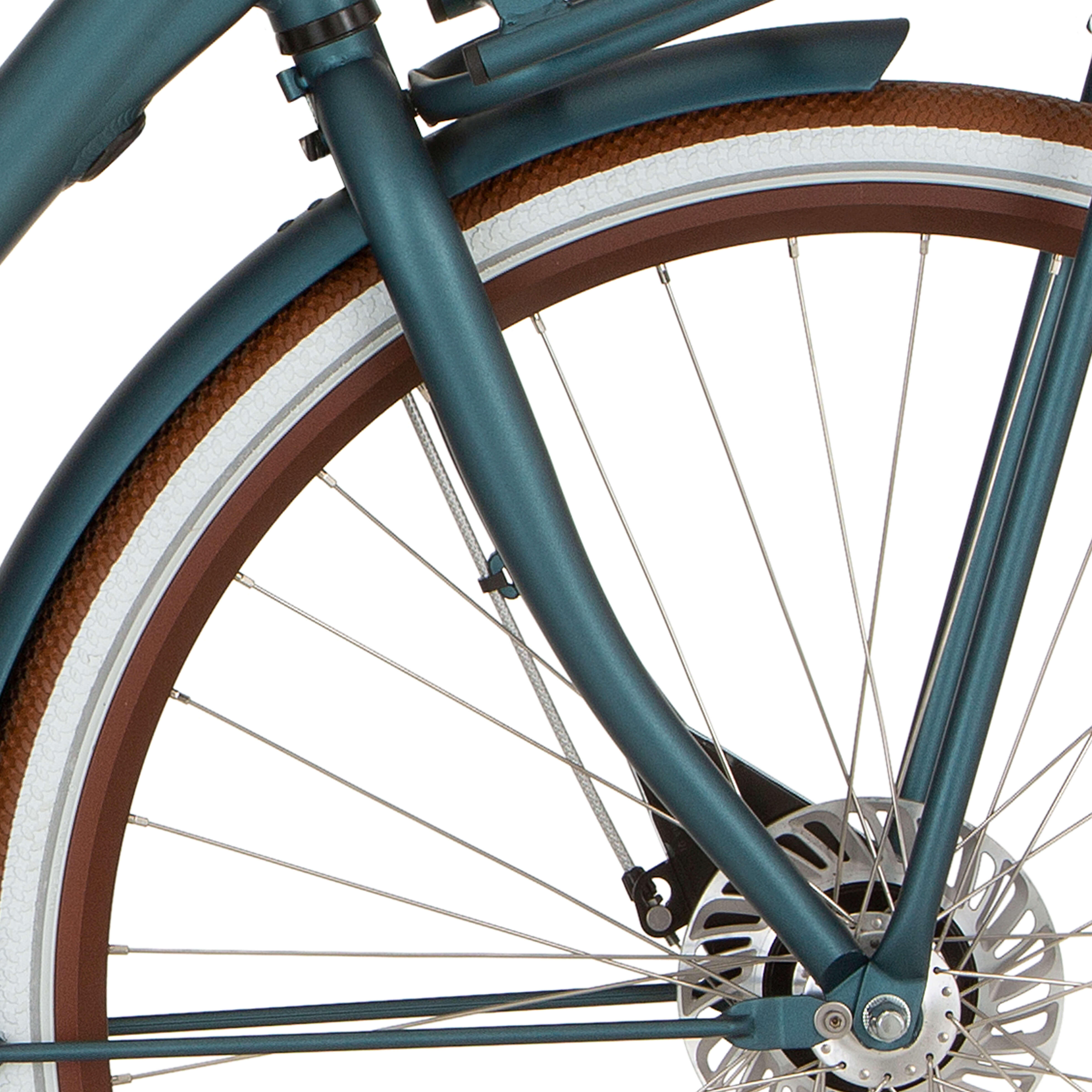 Widelec przedni Cortina E-U4 D MM Irish Blue Matt