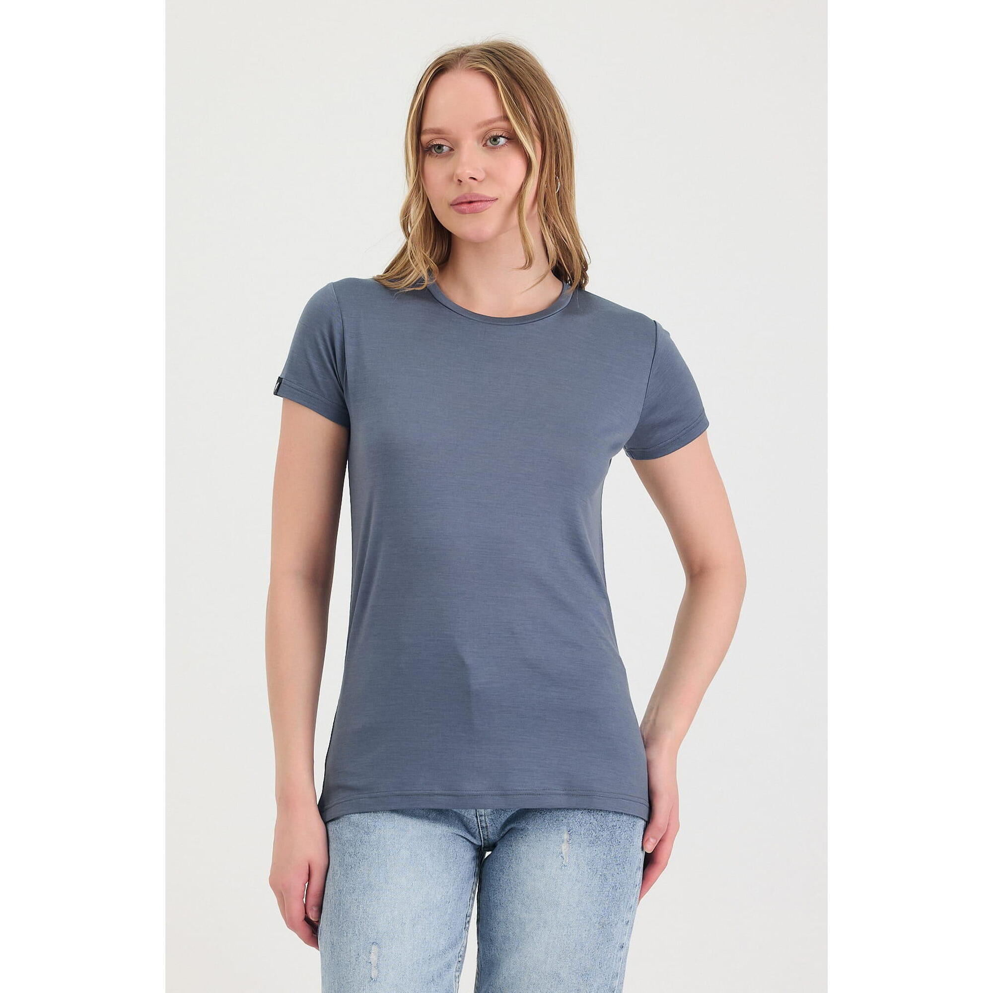 Koszulka turystyczna damska 100% Merino WOOLONA Pera