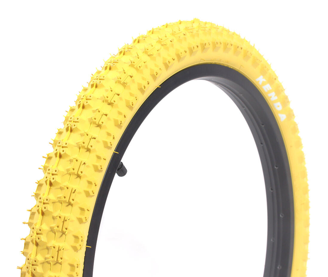Opona BMX KENDA K-51 20 cali x 2,25 cala Żółta