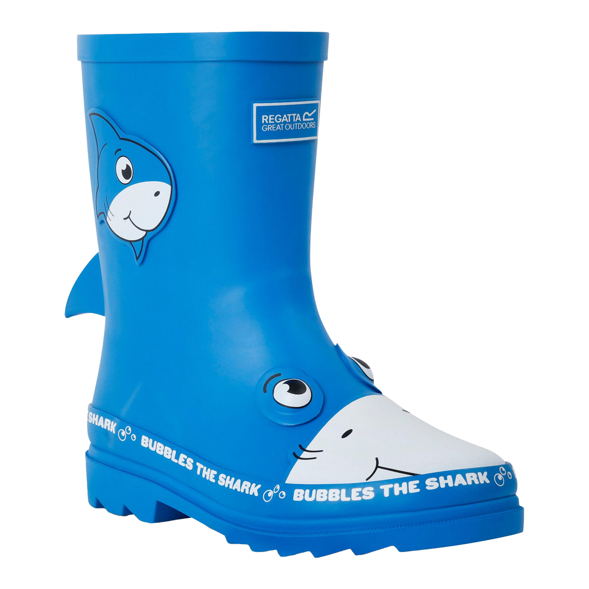Dziecięce/Młodzieżowe Mudplay II Bubbles The Shark Wellington Boots
