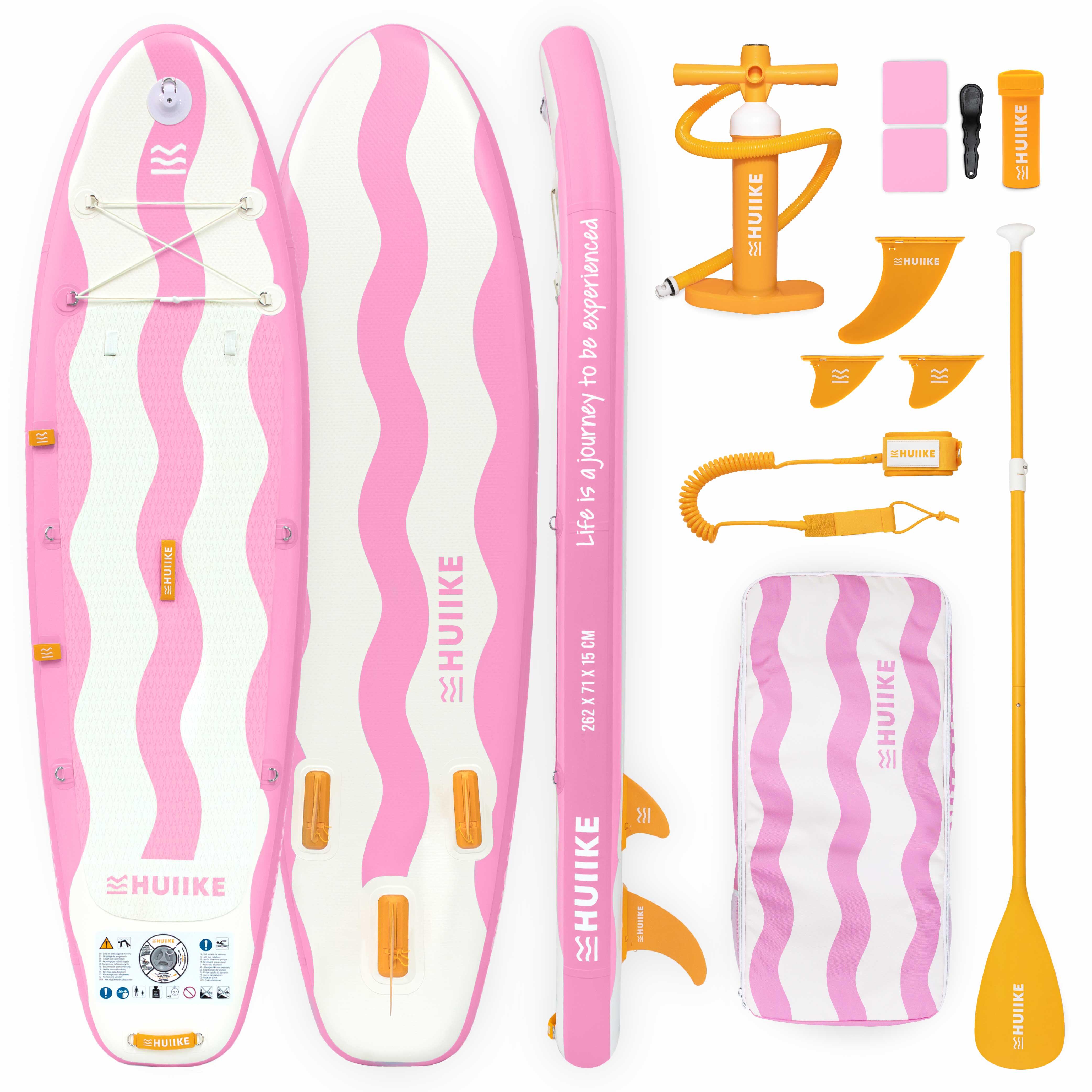 Deska Sup Nadmuchiwana dla Dzieci 8’7” z Akcesoriami, do 80 kg, Pink