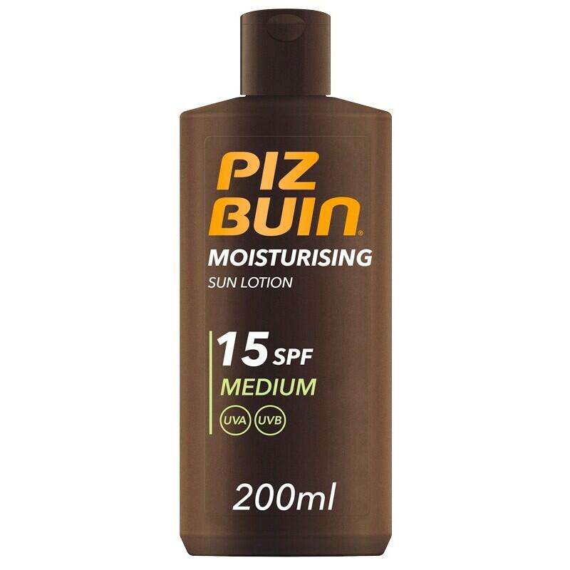 Nawilżająca balsam brązujący Piz Buin IP50 15SPF