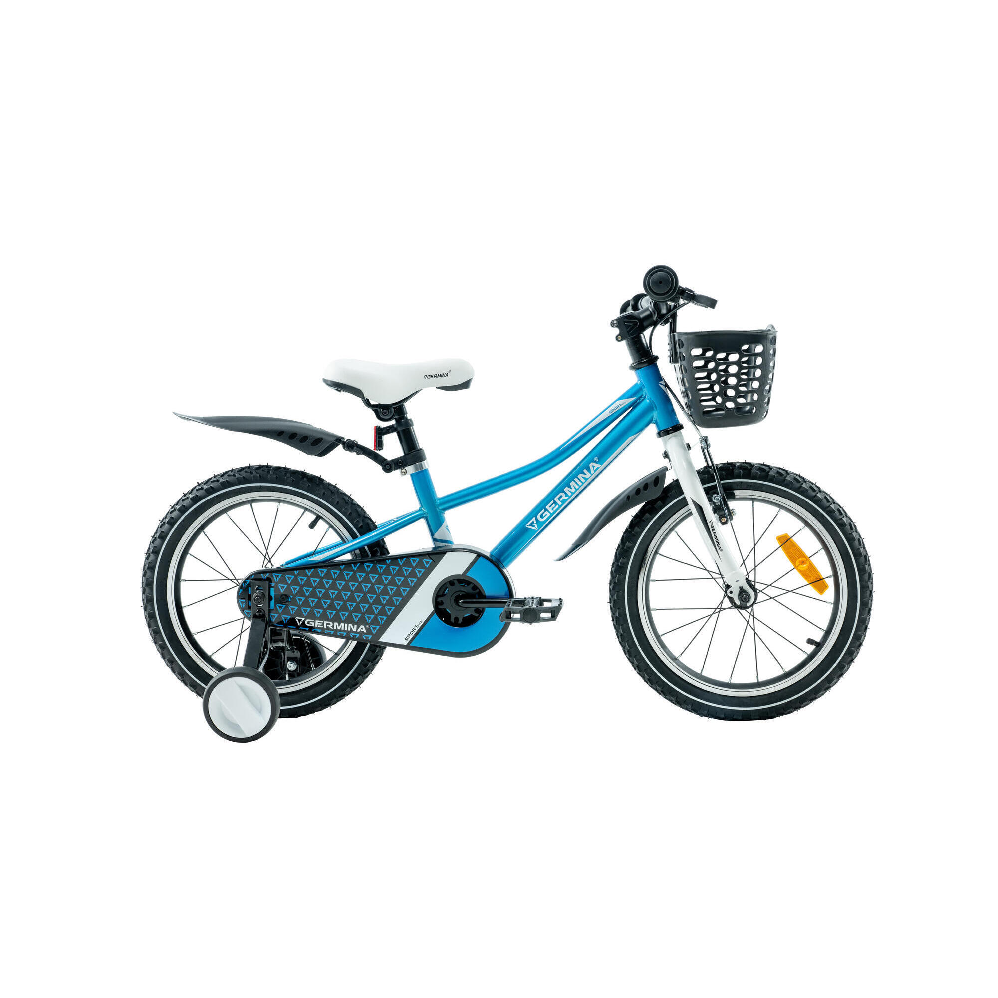 Rower dziecięcy 16 GERMINA bmx górski mtb z błotnikami