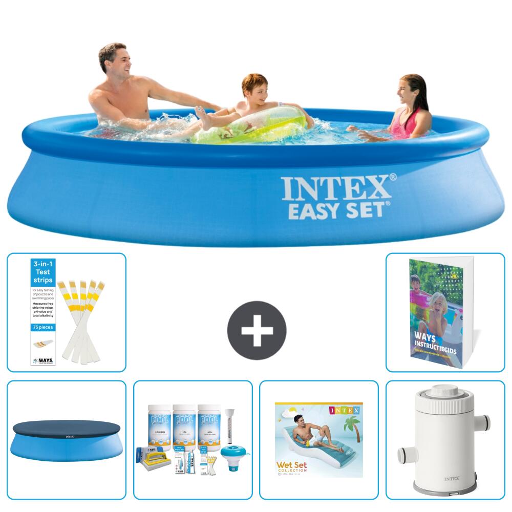 INTEX Basen Easy Set Okrągły - 305x61 cm - 7-częściowy S161
