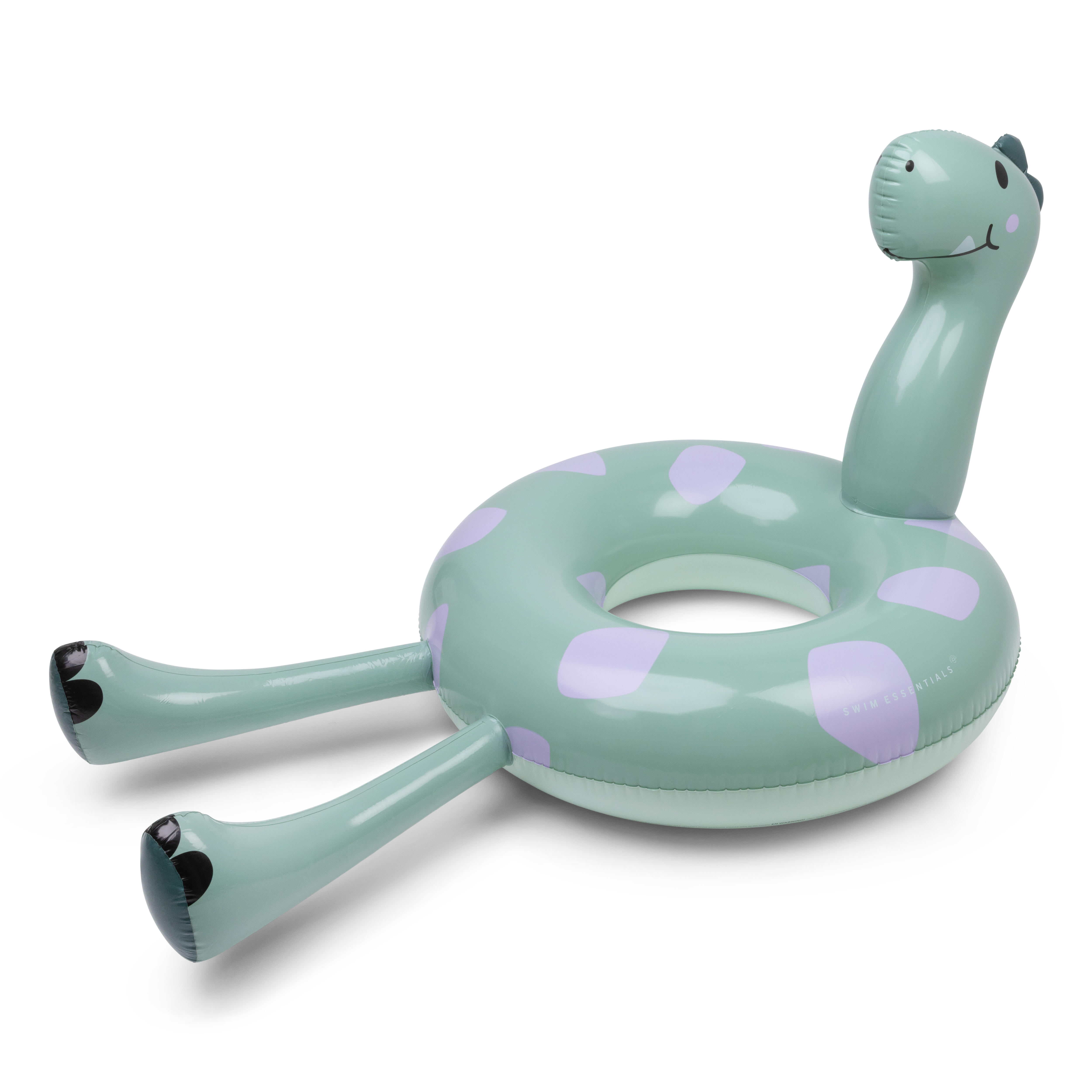 Swim Essentials Swim Ring Animal - Green - Dino - Ø 95 Cm