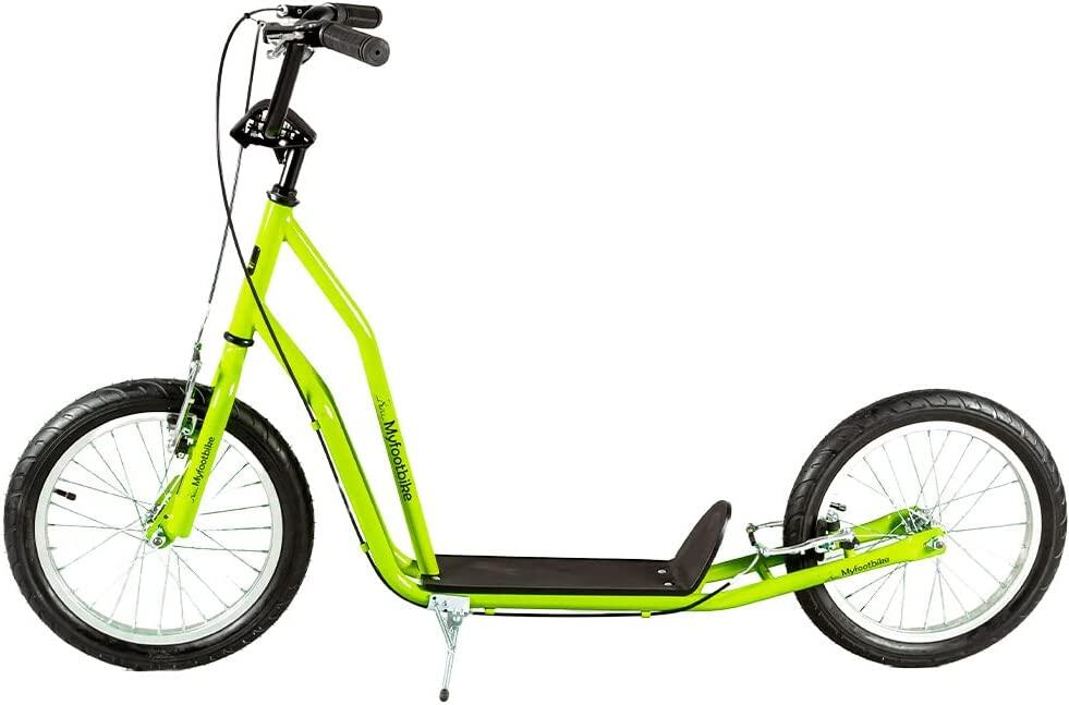 MyFootbike Funny 16/16 Lime — Lekki hulajnoga 8 kg