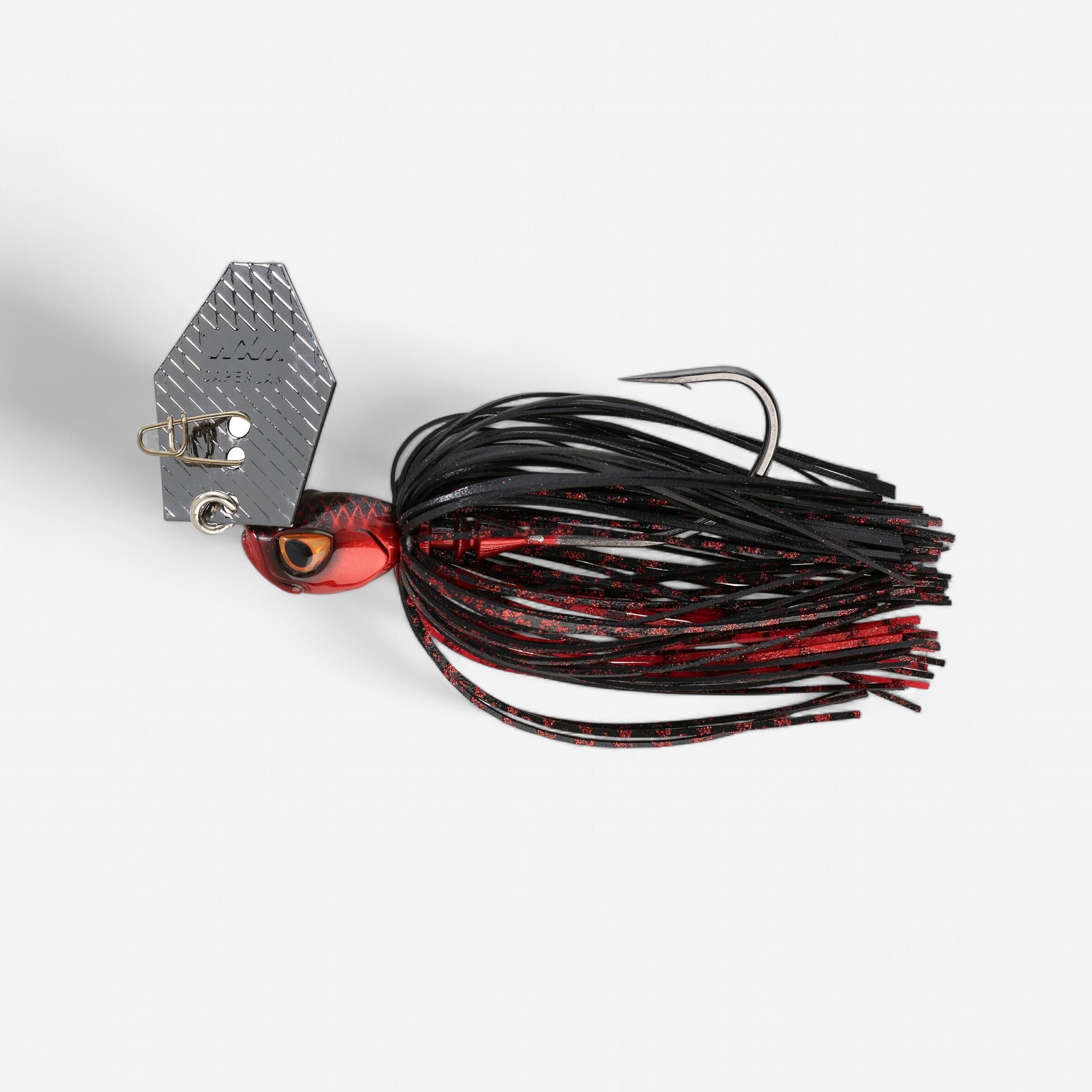 Przynęta Caperlan Chatter Bealey 1/2OZ - 14 g czarno-czerwona