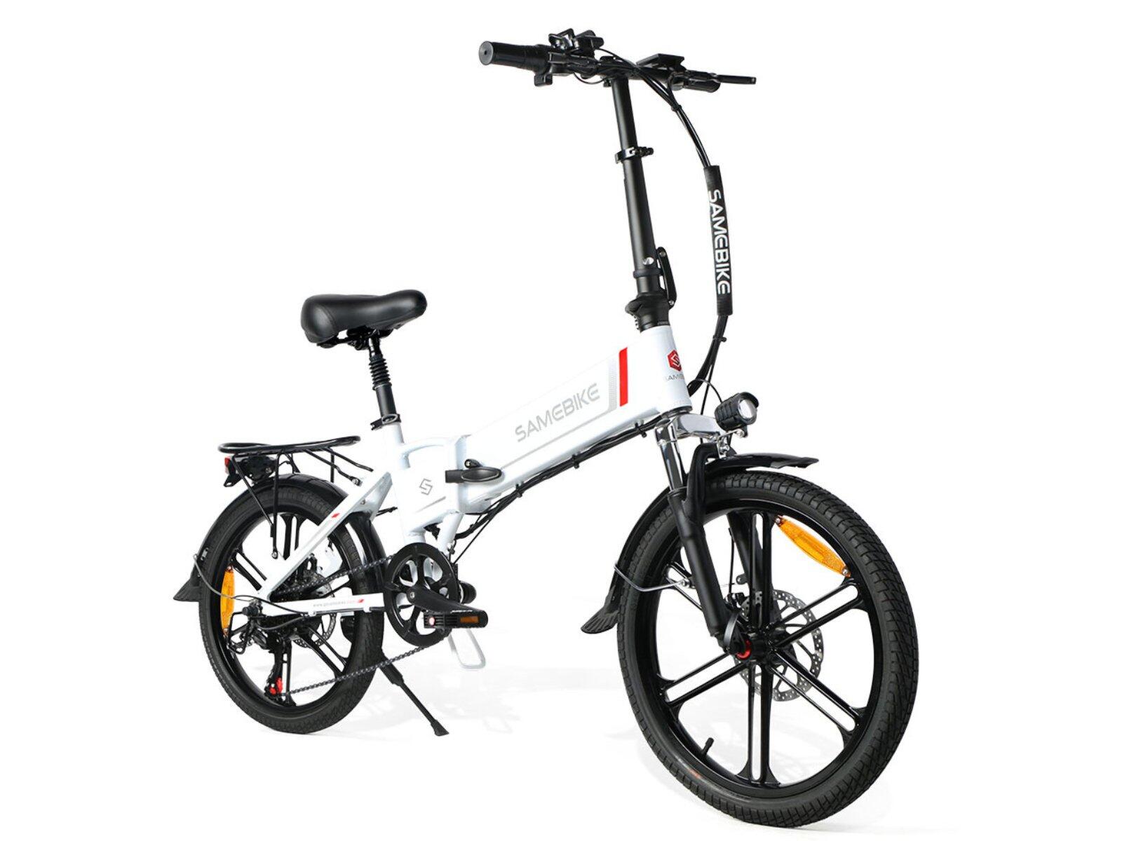 SAMEBIKE 20LVXD30-II Składany rower elektryczny 20, akumulator 48 V 10 Ah