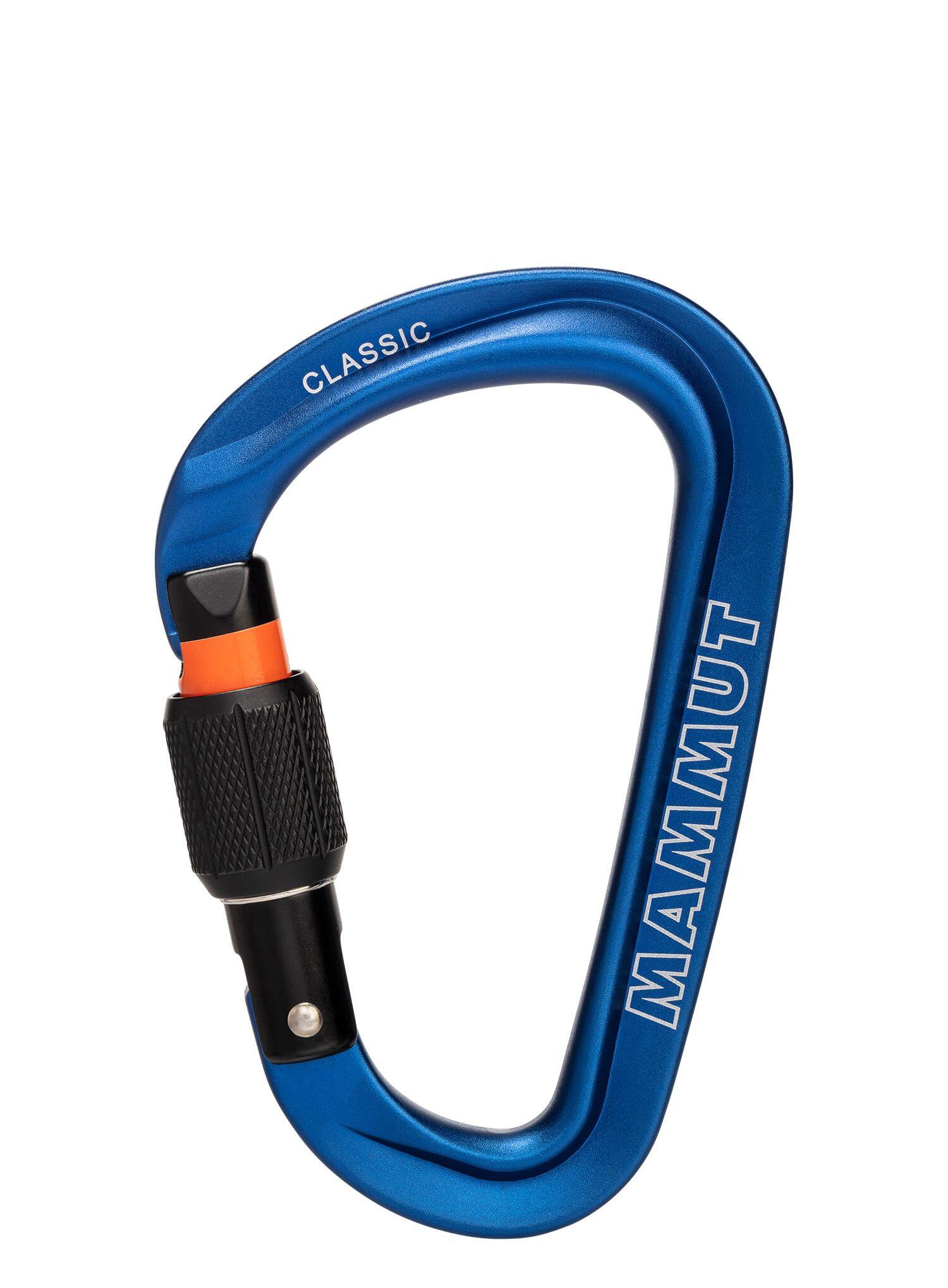 Karabinek zakręcany Mammut Classic HMS Screwgate Carabiner - blue