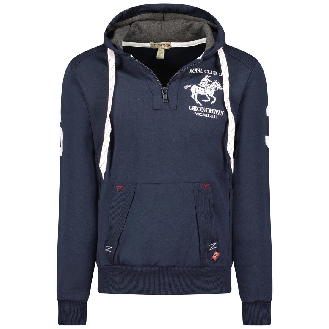 Geographical Norway FOLTON EO MEN 100 męska bluza granatowa.