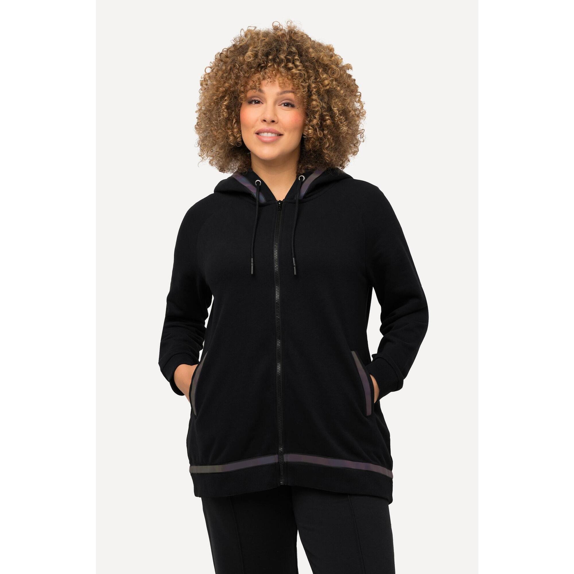 Bluza  kaptur  tęczowe paski odblaskowe  długi rękaw