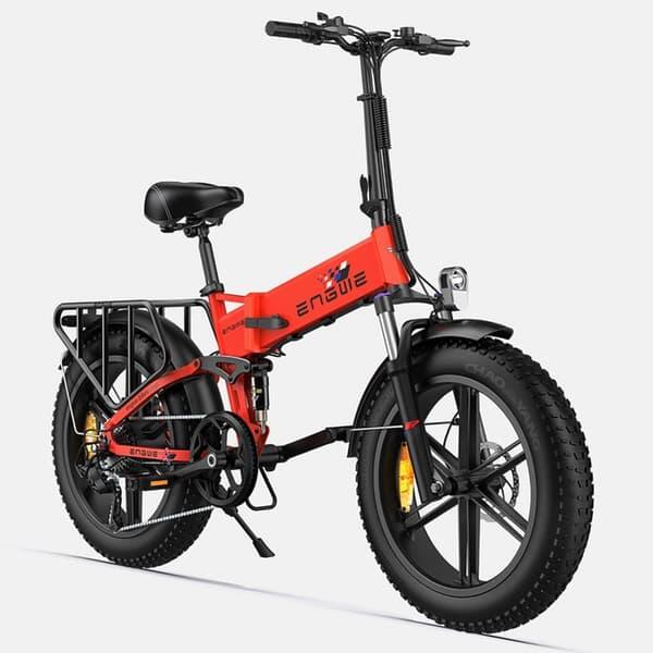 Składany rower elektryczny ENGWE ENGINE X 250 W z oponami Fat Tire