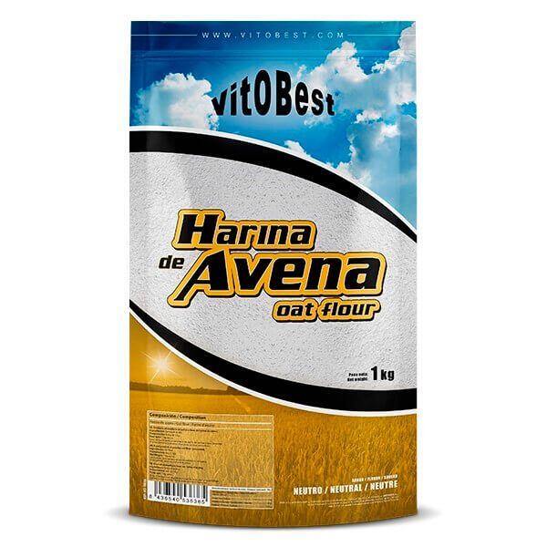 Mąka owsiana - 1 kg Neutralna VitoBest