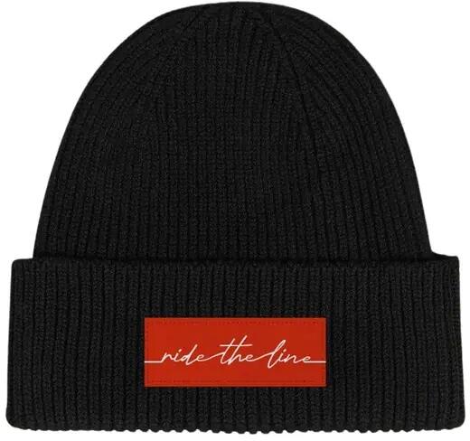 Odzież Beanies unisex SkatePro RIDE THE LINE Czapka Beanie - Czarny